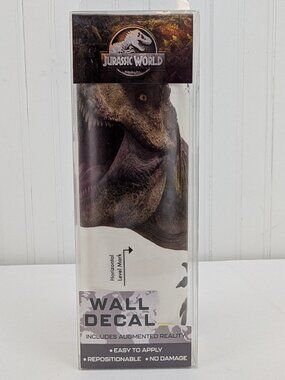 Decalcomania Jurassic World T-Rex Wall Decal Augmented Reality Easy to Apply New